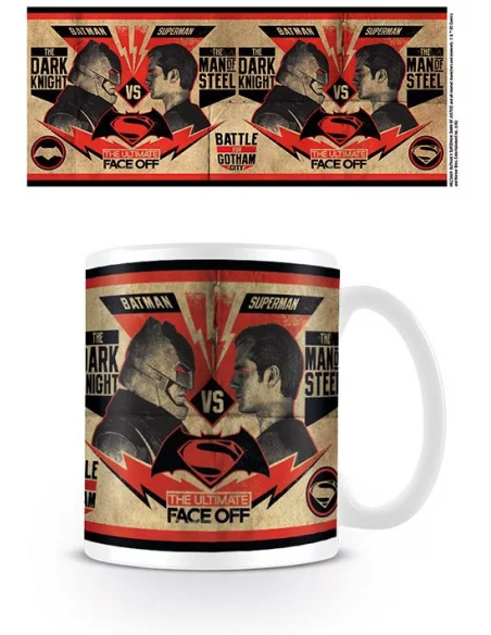Batman v Superman Taza Fight Poster-10