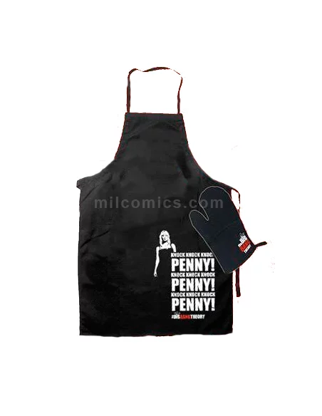 Delantal y manopla Knock Knock Penny! - The Big Ba-10