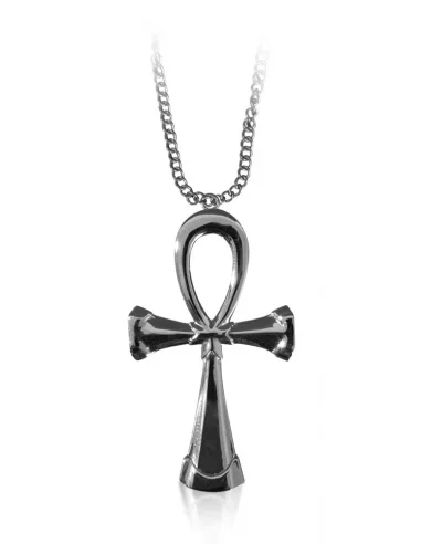 The Sandman Collar Death Ankh Plata de ley-10