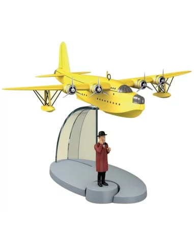 Avión Tintin: Hidroavión Amarillo y Néstor - Las 7-10