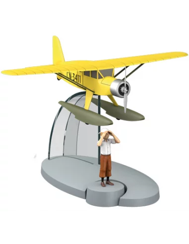 Avión Tintin: Hidroavión Amarillo y Tintin - El Ca-10