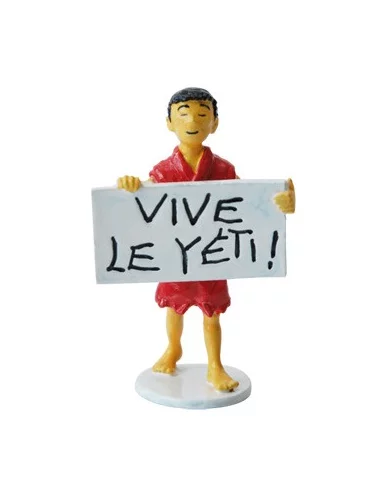 Enfant Tibétan \"Vive le yéti!\" - Figura de plomo T-10