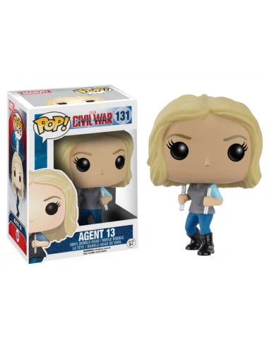 Captain America Civil War POP! Vinyl Cabezón Agent-10