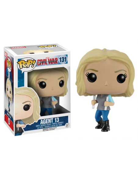 Captain America Civil War POP! Vinyl Cabezón Agent-10