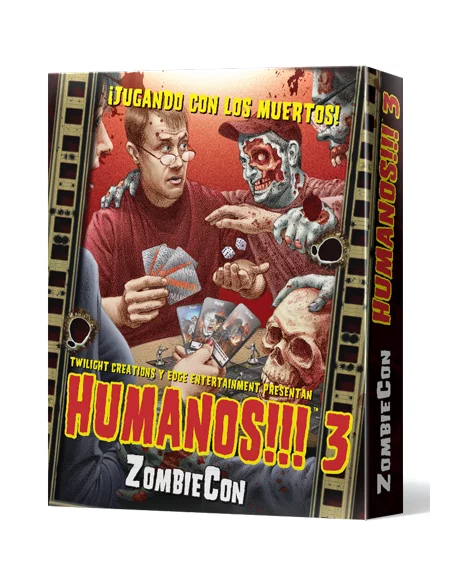 Humanos!!! 3: Zombiecon - Juego de tablero-10