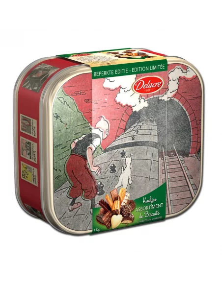 Galletas en caja metálica Tintín - Le petit Vingti-10