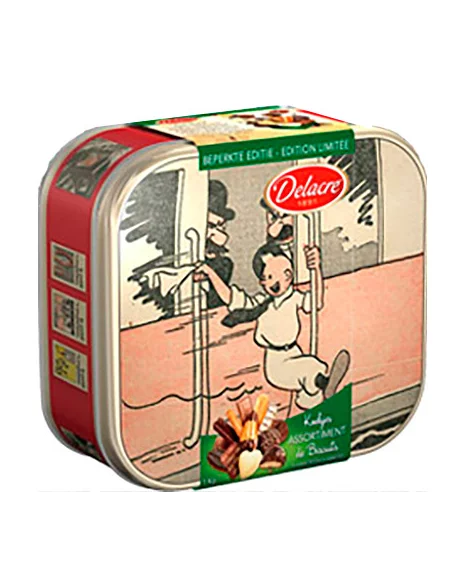 Galletas en caja metálica Tintín - Le petit Vingti-10