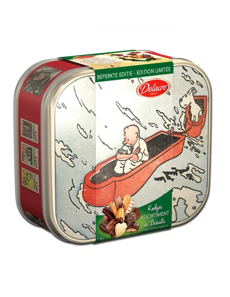 Galletas en caja metálica Tintín - Le petit Vingti-10