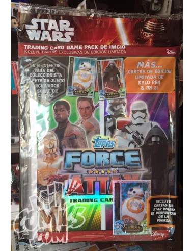 Force Attax Star Wars Episodio VII Pack de Inicio-10