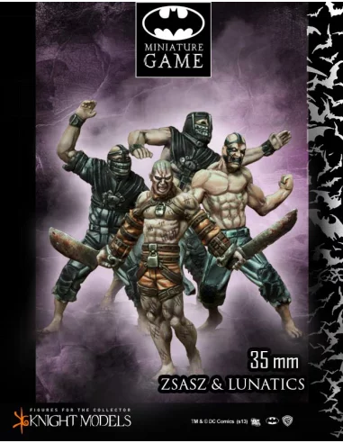 Batman Miniature Game: Victor Zsasz and Arkham Lun-10