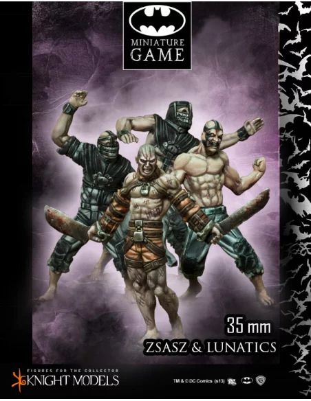 Batman Miniature Game: Victor Zsasz and Arkham Lun-10