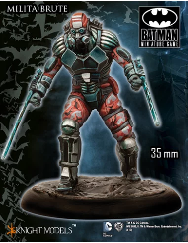 Batman Miniature Game: Militia Brute Figura Knight-10