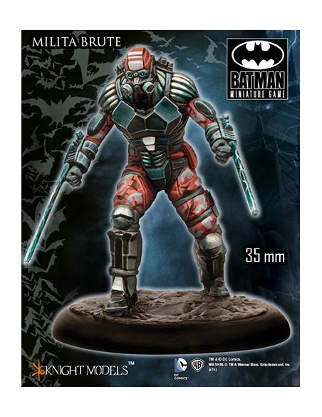 Batman Miniature Game: Militia Brute Figura Knight-10
