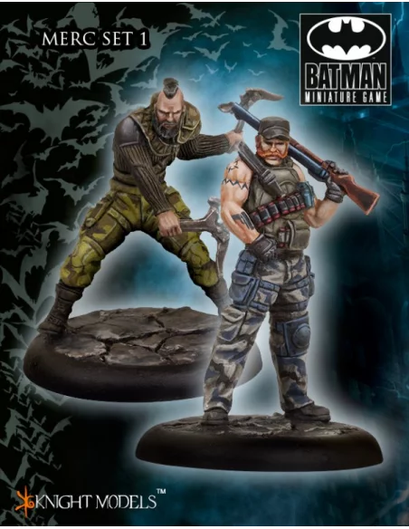 Batman Miniature Game: Mercs Set I Figuras Knight -10