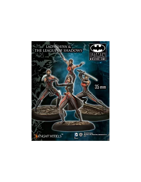 Batman Miniature Game: Lady Shiva and The League o-10