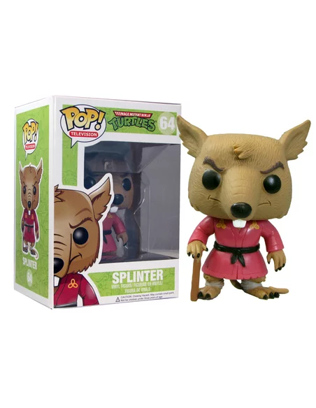 Tortugas Ninja: Splinter Figura Vinyl Pop-10
