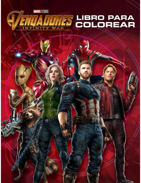 es::Vengadores. Infinity War. Libro para colorear
