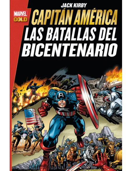 es::Capitán América: Las Batallas del Bicentenario Cómic Marvel Gold
