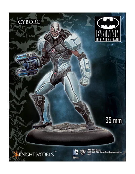 Batman Miniature Game: Cyborg Figura Knight Models-10
