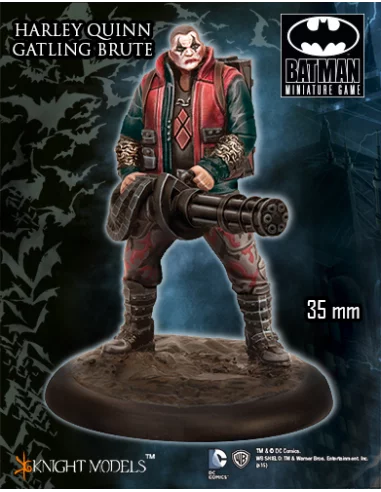 Batman Miniature Game: Gatling Brute Harley Crew-10