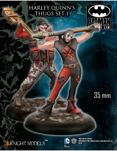 Batman Miniature Game: Harley Quinn Thug Set I Fig-10
