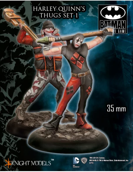 Batman Miniature Game: Harley Quinn Thug Set I Fig-10