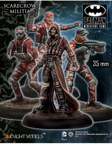 Batman Miniature Game: Scarecrow militia Figuras K-10
