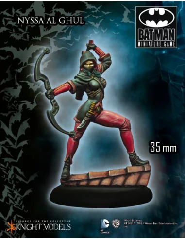 Batman Miniature Game: Nyssa Al Gull Figura Knight-10