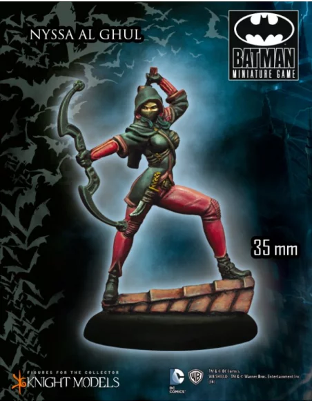 Batman Miniature Game: Nyssa Al Gull Figura Knight-10