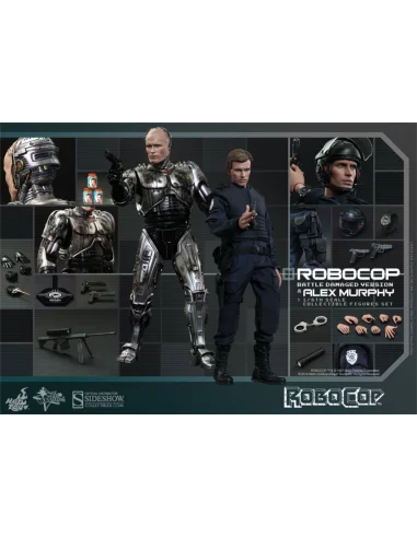 RoboCop: Pack de 2 Figuras 1/6 RoboCop Battle Dama-10