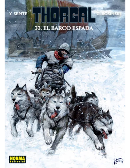 Thorgal 33. El barco espada Cartoné-10