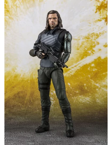 es::Vengadores Infinity War Figura S.H. Figuarts Bucky & Tamashii Effect Impact 15 cm