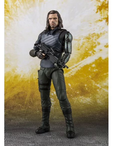 es::Vengadores Infinity War Figura S.H. Figuarts Bucky & Tamashii Effect Impact 15 cm