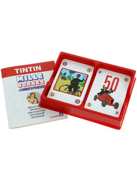 es::Tintin: Mille Bornes Express - Juego de cartas Tintín