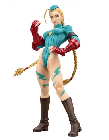 es::Street Fighter Bishoujo Estatua PVC 1/7 Cammy Alpha Costume 23 cm