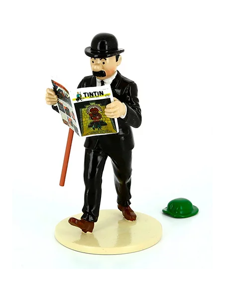 es::Dupond lit Tintin - Figura de plomo 'Lisez Tintin' 9,50 cm