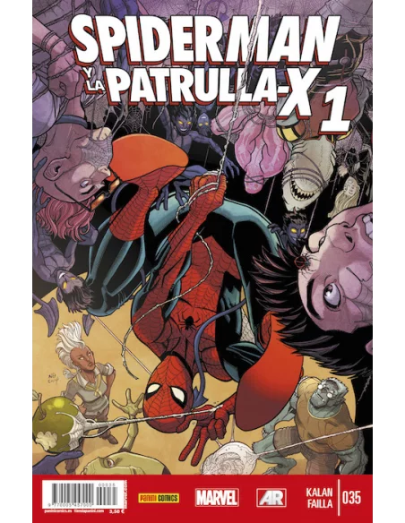 Spiderman y La Patrulla-X 35-10