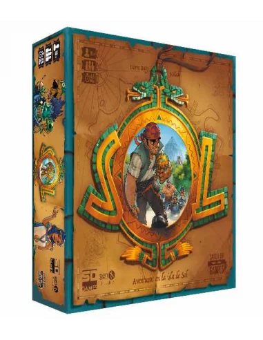es::Sol. Aventuras en la isla del sol - Juego de tablero