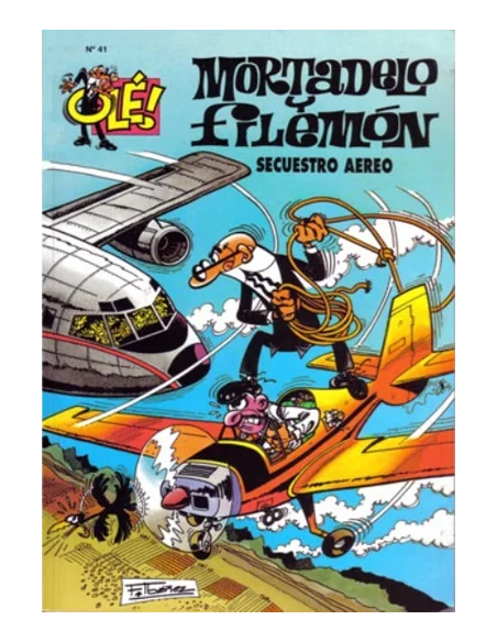 Olé Mortadelo 041: Secuestro aéreo-10