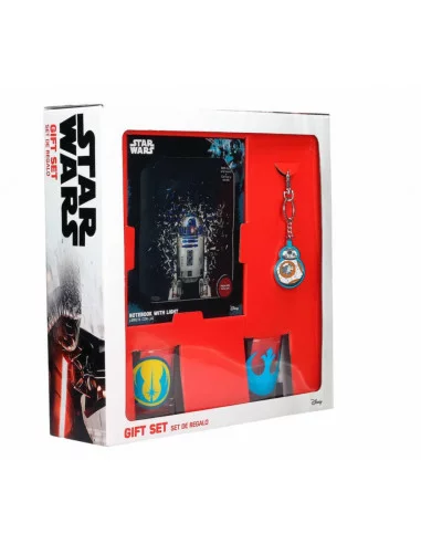 es::Star Wars Set de Regalo Rebeldes 2018: Libreta + vasos + llavero