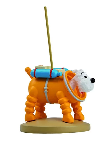 Tintín Figura Milú astronauta 9 cm-10