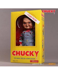es::Chucky el muñeco diabólico Muñeca con sonido Sneering Chucky 38 cm 2