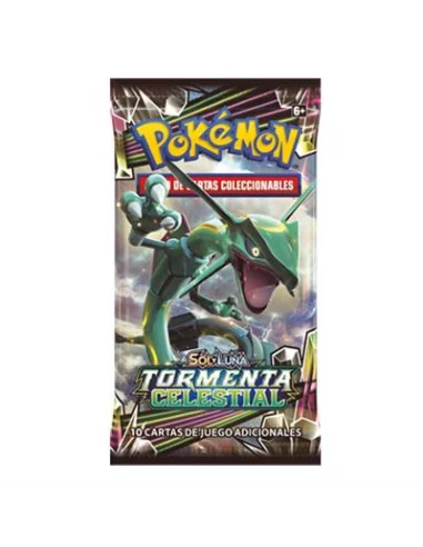 es::Pokémon Sol y Luna Tormenta Celestial JCC 1 sobre - Juego de cartas coleccionable