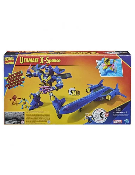 es::Transformers x Marvel X-Men Animated Figura Ultimate X-Spanse / X-Jet 22 cm