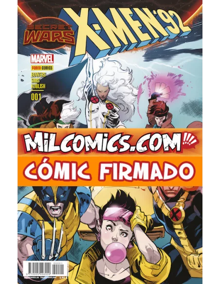 Secret Wars: X-Men \'92 01 - Firmado por Pepe Larra-10