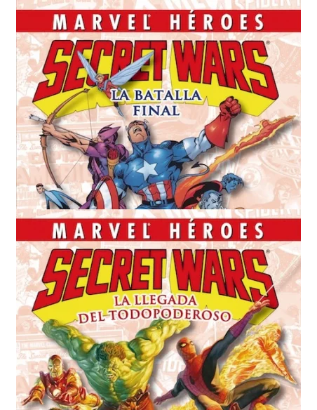 Coleccionable Marvel Héroes 11 Y 12. Secret Wars-10