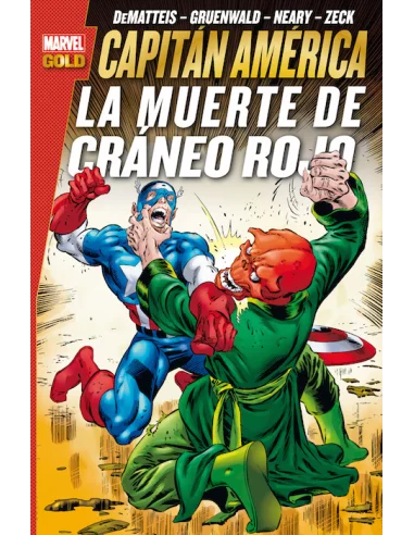Capitán America: La muerte de Cráneo Rojo Cómic M-10