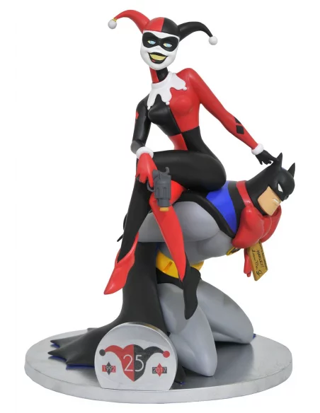 es::Batman The Animated Series DC Gallery Estatua Harley Quinn 25th Anniversary 25 cm