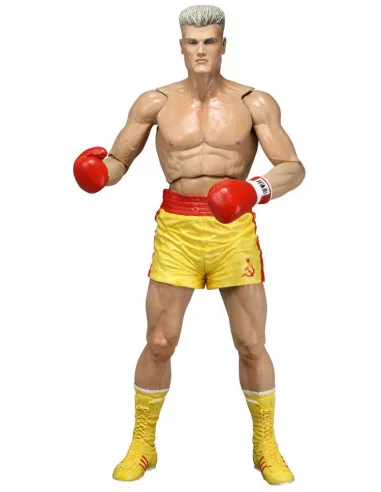 es::Rocky 40 aniversario Serie 2 Figura Drago Yellow Pants 18 cm