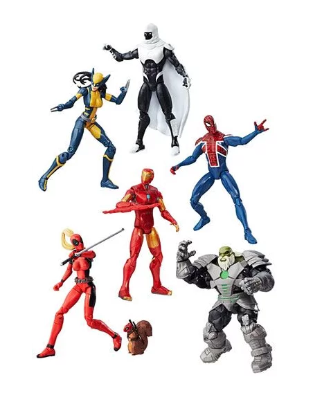 es::Marvel Legends Pack de 6 Figuras 10 cm 2017 Wave 1